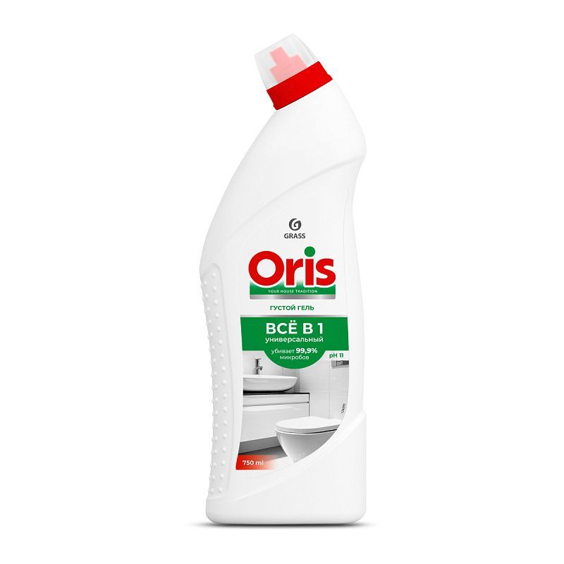 Grass ср-во для очистки санузлов ORIS Всё в 1,750мл.,флакон (126095)