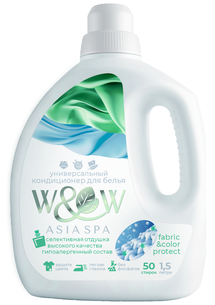 Кондиционер для белья "W&W"  ASIA SPA 1,5л. (WW-2046)