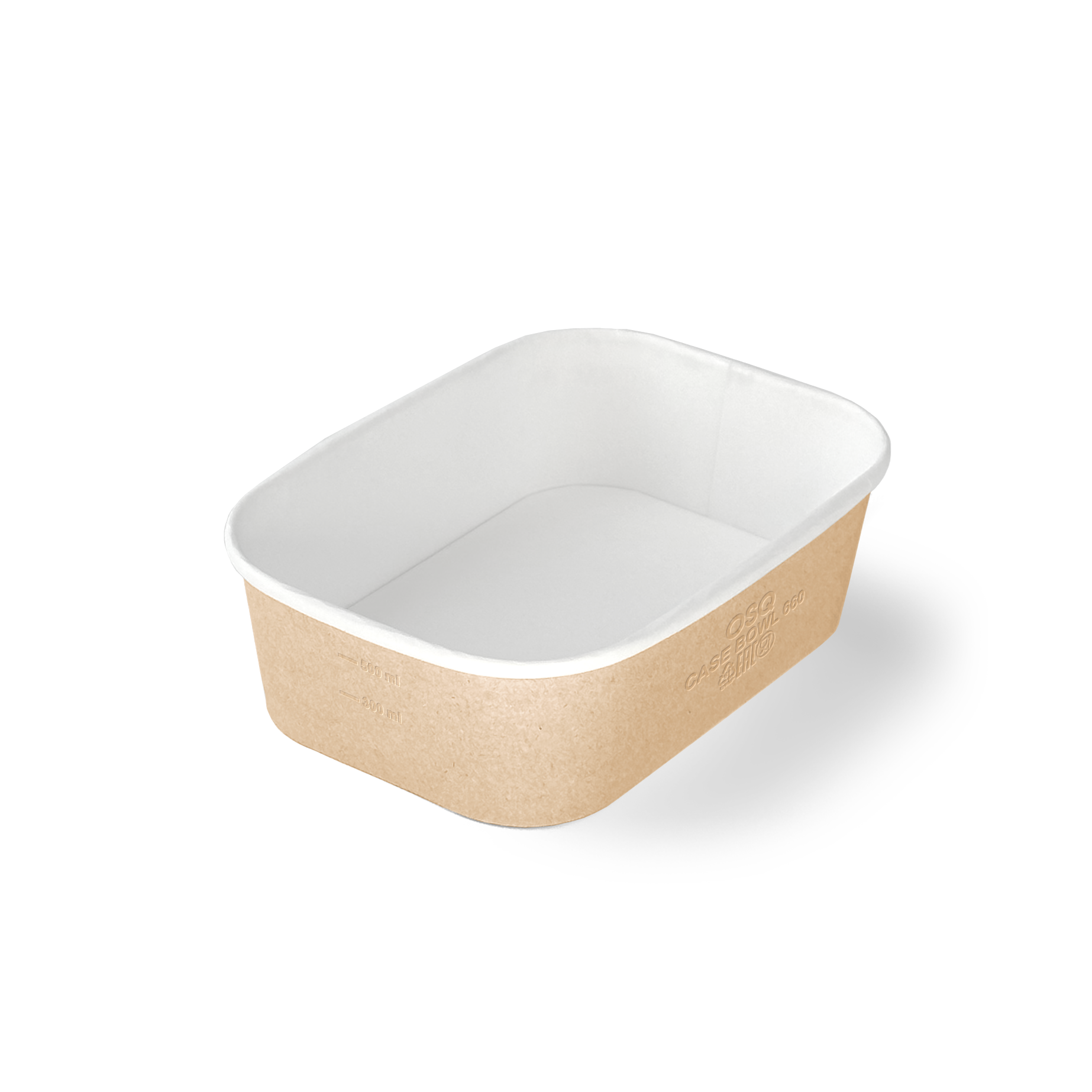 ОСК ёмкость овальная Case Bowl 660 дно (вмест.660мл.) 1/405 (25252)