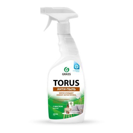 Очиститель-полироль для мебели TORUS, 600мл.,триггер *8 (219600)