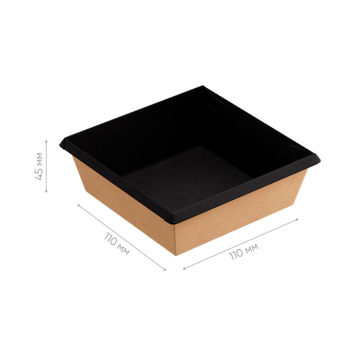 Контейнер картонный OneClick Bottom 550/bBLACK (арт.OCbot550/bBL)  400/50