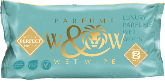 W&W №8 влажные салфетки Pastel парфюм mix *24 (WWPAS-8)