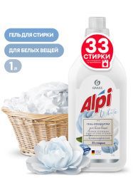 Ср-во концентрированное жидкое для стирки "Alpi white gel",1л.флакон (125868)