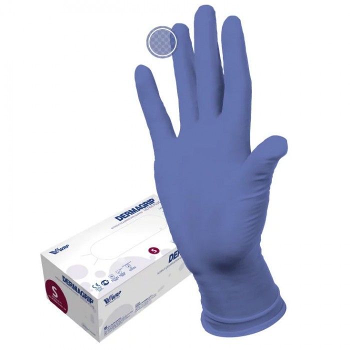 Перчатки нитриловые DERMAGRIP ULTRA PLUS неопудр. S 1/10*200шт (10%)