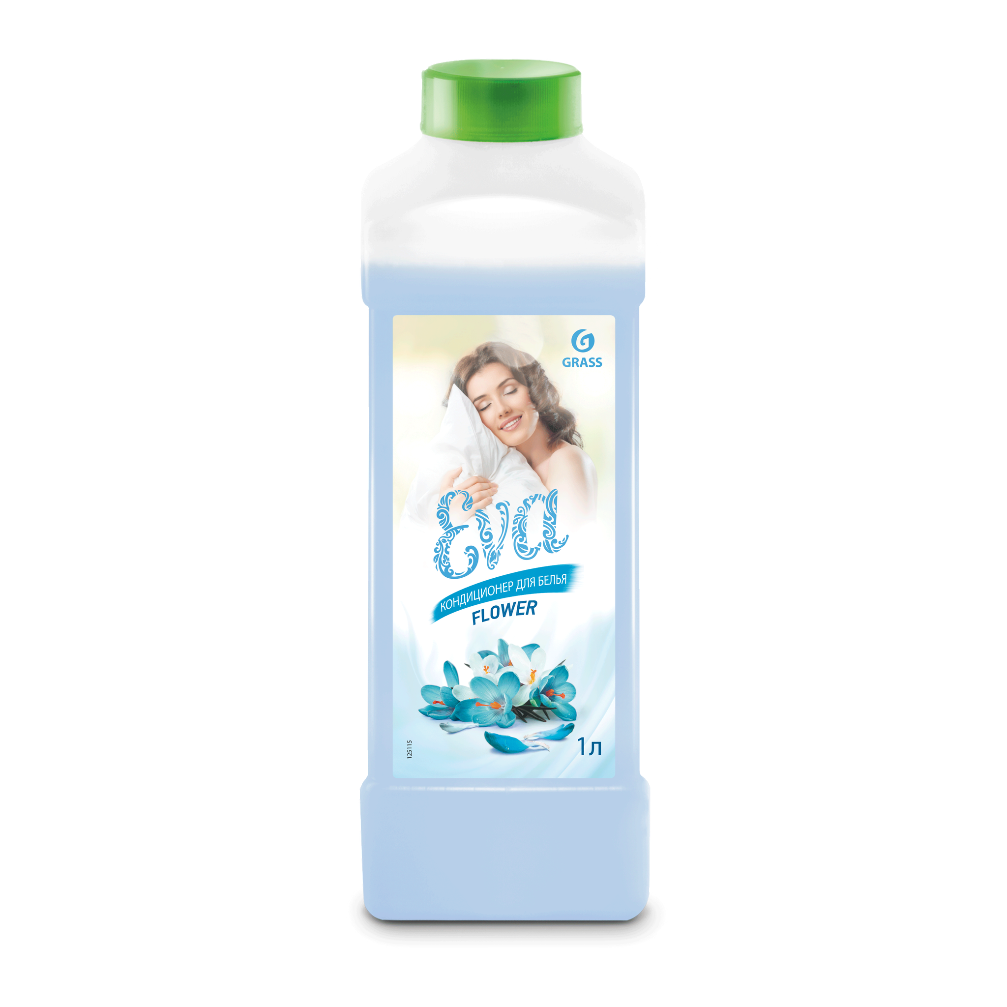 Grass кондиционер для белья EVA flower,1л.флакон концентрированный