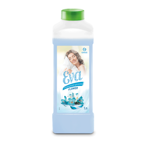 Grass кондиционер для белья EVA flower,1л.флакон концентрированный