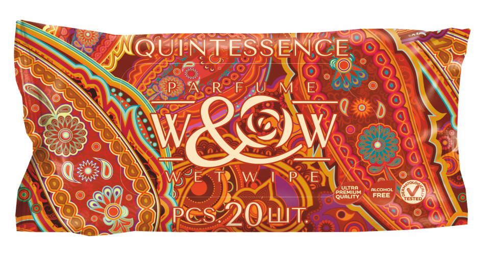 W&W влажные салфетки 20л. Quintessence *48  (WQG-20)