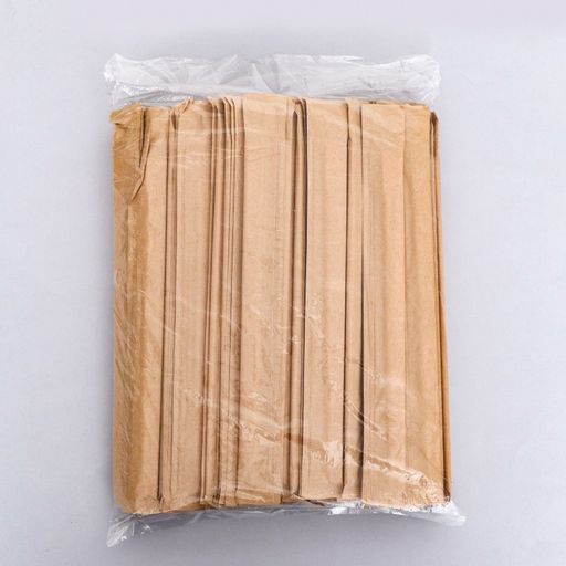 Палочки д/еды в инд.бум. крафт уп.,круглые 23см (20уп*100пар)
