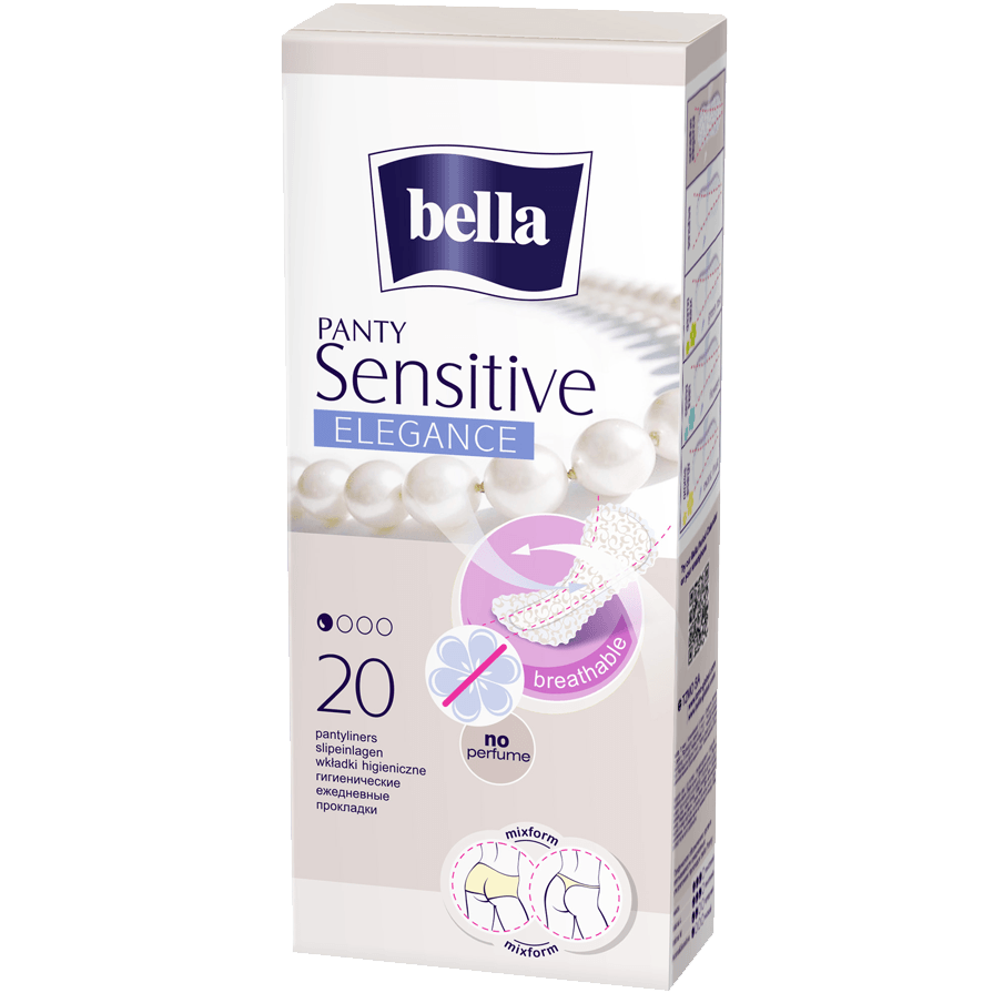 Ежеднев.прокл.Вella Panty Sensitive Elegance 20шт.1*24 (ВЕ-022-RN20-060/ВЕ-022-RN20-071)