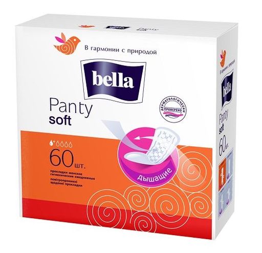 Ежеднев.прокл.Вella Panty Soft 60шт.1*12 (BE-021-RN60-096/BE-021-RN60-Е04)