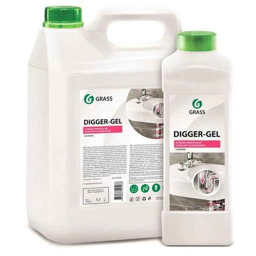 Ср-во д/прочистки канализ.труб Digger gel 750мл. (125181)