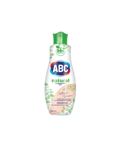 АВС Кондиционер для белья "NATURAL" Natural Dream 1л. *12