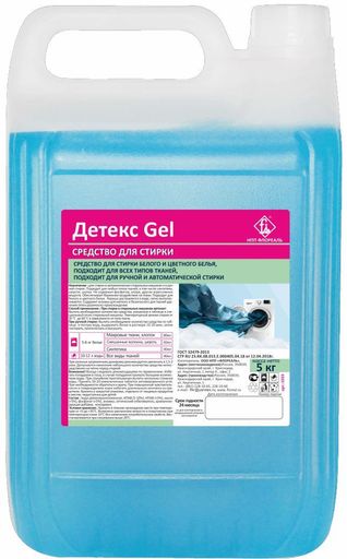 Ср-во д/стирки "Детекс Gel" 5л.Канистра