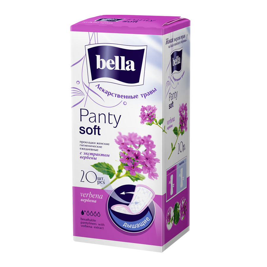 Ежеднев.прокл.Вella Panty Soft verbena c экстрактом вербены 20шт.1*30 (ВЕ-021-RZ20-002)