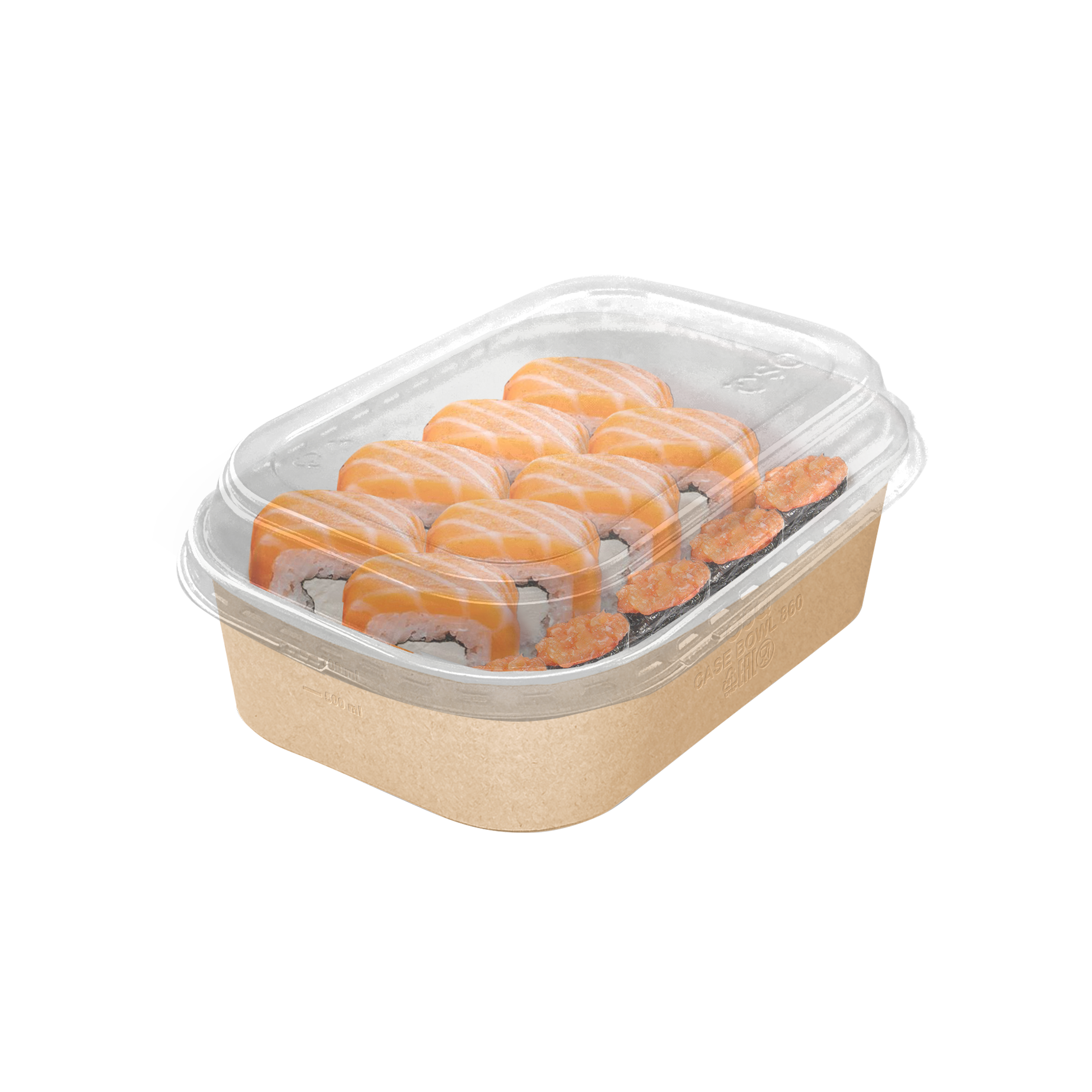 ОСК ёмкость овальная Case Bowl 860 крышка ПОЛУКУПОЛ 1/360 (25255)
