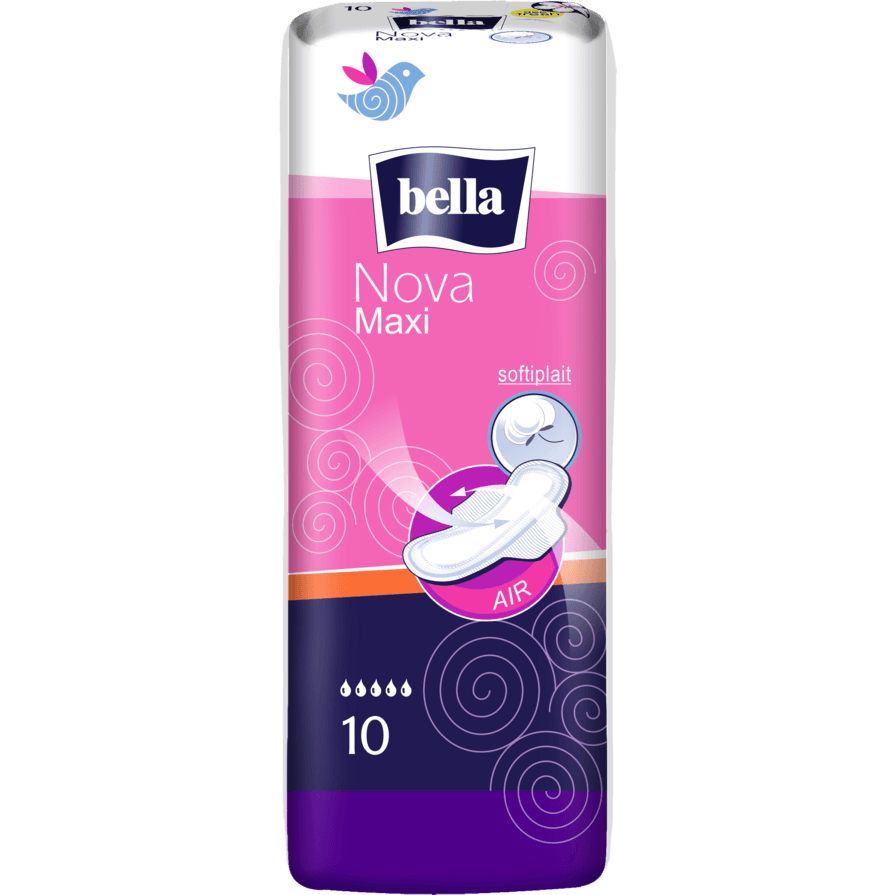 Гигиен.прокл.Вella Nova Maхi softiplait air 10шт.1*24 (ВЕ-012-МW10-Е03)