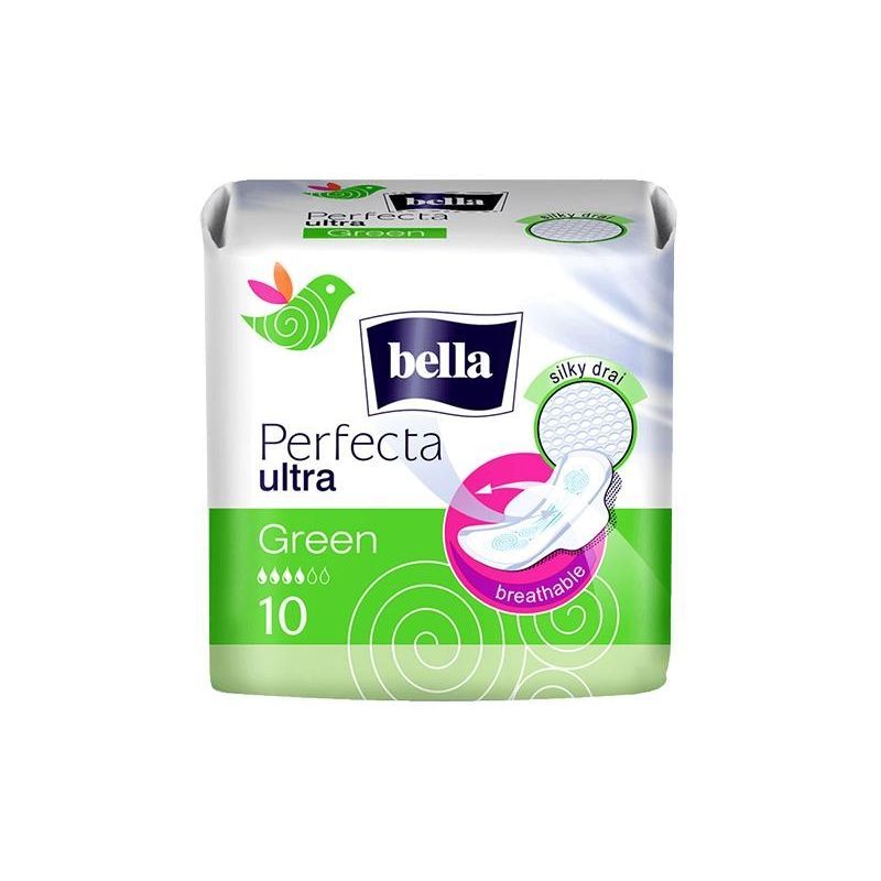 Гигиен.супертонк.прокл.Вella Perfecta Ultra Green 10шт.1*36/16 (ВЕ-013-RW10-279/ВЕ-013-RW10-Т93)