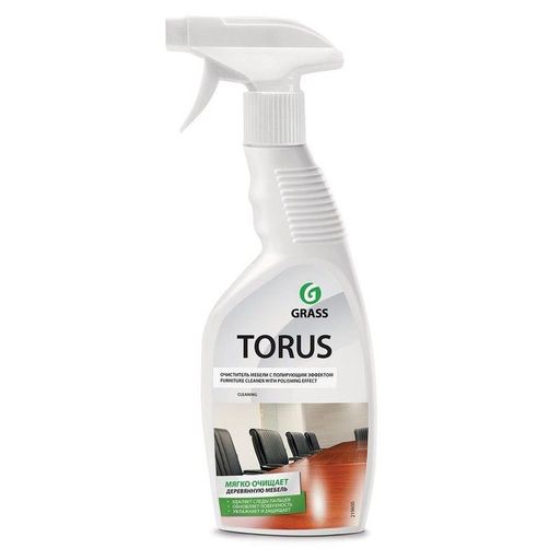 Очиститель-полироль для мебели TORUS, 600мл.,триггер *8 (219600)