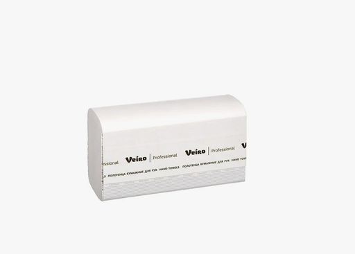 Z1-250 Veiro Professional Lite бумажнные полотенца,1сл.,листовые,белые 1*21