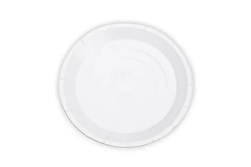 ОСК бумажная тарелка PLATE 180мм. WB белая/крафт 1/800*100 (22562)