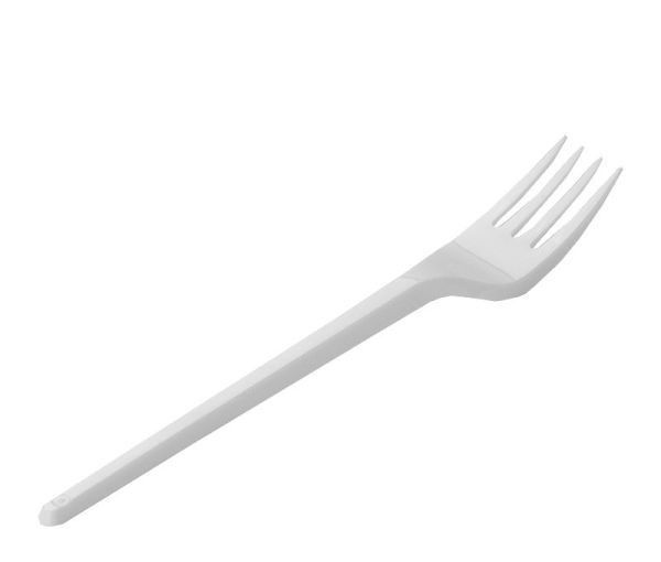 Вилка Vivi Plast 165мм.,белая 1/2500*100 компакт