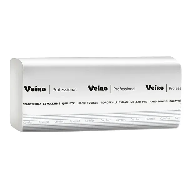 VN11-250/1 Полотенца бумажные 1сл.,листовые,Veiro Professional Natura *20