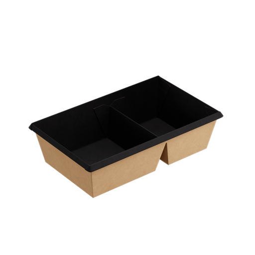 Контейнер картонный OneClick Bottom с 2-мя секц. 800DB/bBLACK (арт.OCbot800DB/bBL) 300*50