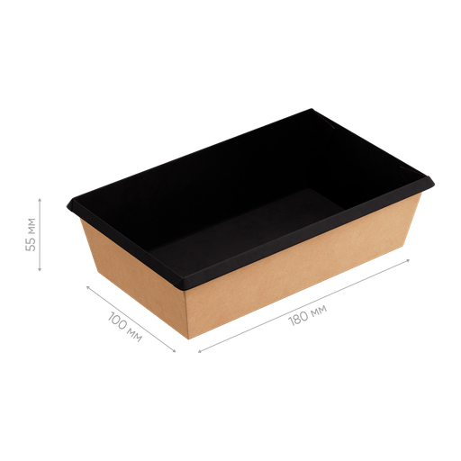 Контейнер картонный OneClick Bottom 800/bBLACK (арт.OCbot800/bBL)  300/50