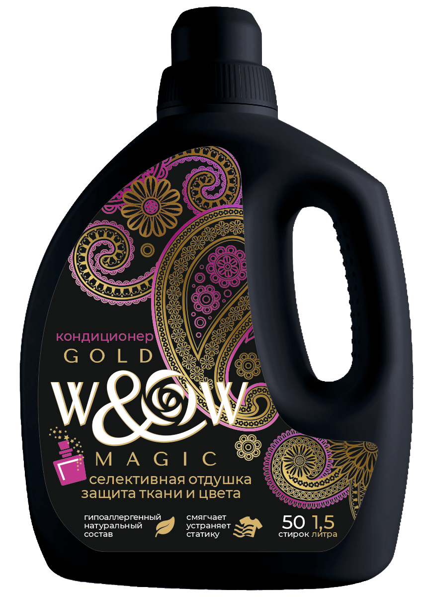 Кондиционер для белья "W&W" MAGIC 1,5л. (WW-2237)