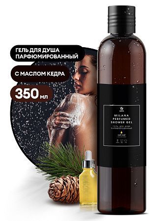 Milana парфюмированный гель для душа "Oud Rood" 350мл. (125659)