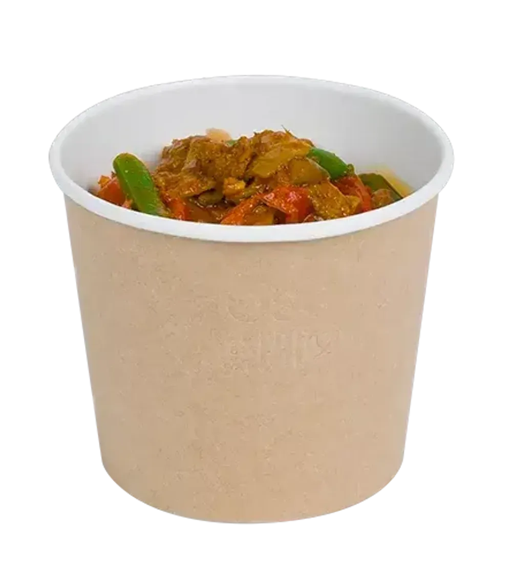 ОСК супница Round Bowl 500 ДНО КРАФТ 490мл. *600 (23621)