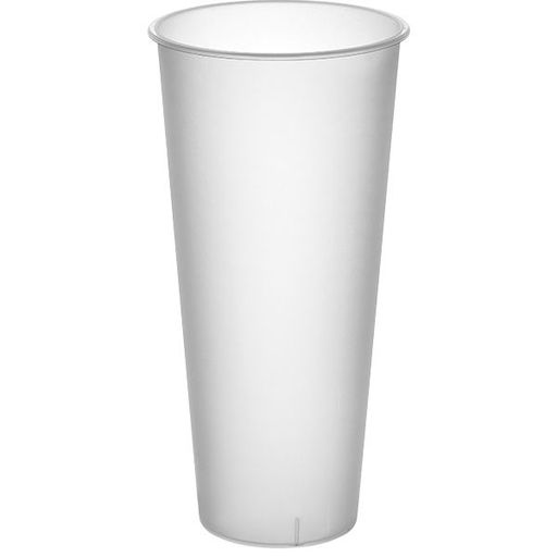 ..Стакан прозрачный (матовый) Bubble Cup ПП ВЗЛП 610-655мл.,д.90мм. 1/200*10