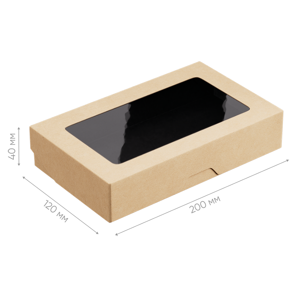 Контейнер картонный OneBox 1000//bBLACK  (арт.OB1000/bBL)  250/25