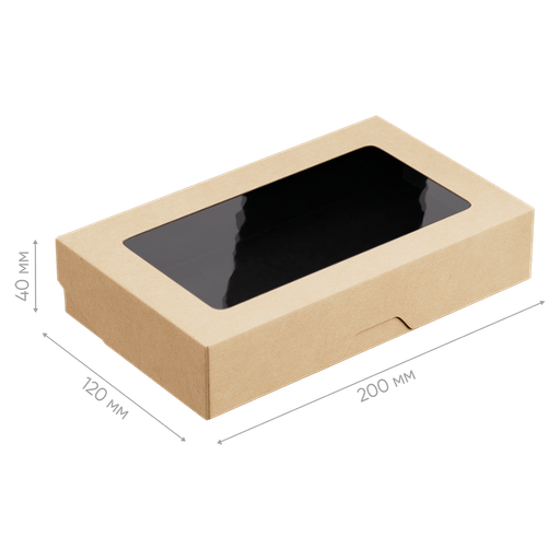 Контейнер картонный OneBox 1000//bBLACK  (арт.OB1000/bBL)  250/25