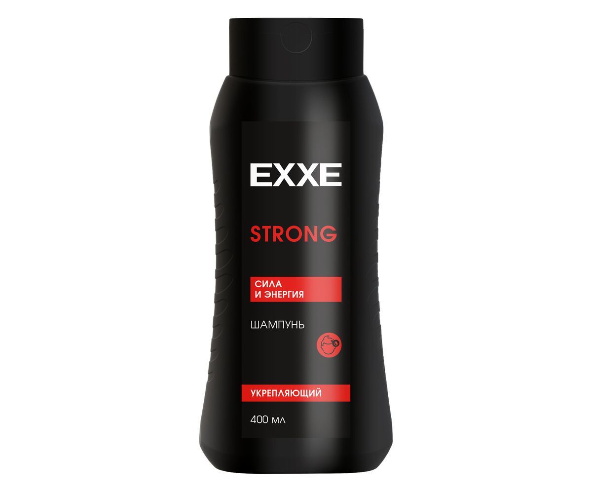 EХХE MEN шампунь укрепляющий 400мл., STRONG *12