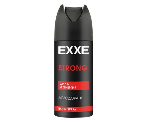 EXXE MEN мужской дезодорант аэрозоль150мл., STRONG Сила и энергия *12