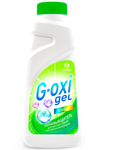 Пятновыводитель-отбеливатель гель Grass "G-oхi" д/цветных вещей 500мл. *6 (125409)