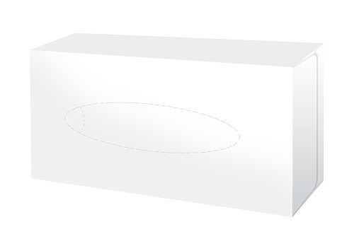 Салфетки бумажные в короб.,Plushe Professional 100л. 2сл.,V-сложение 1*35 (82113)
