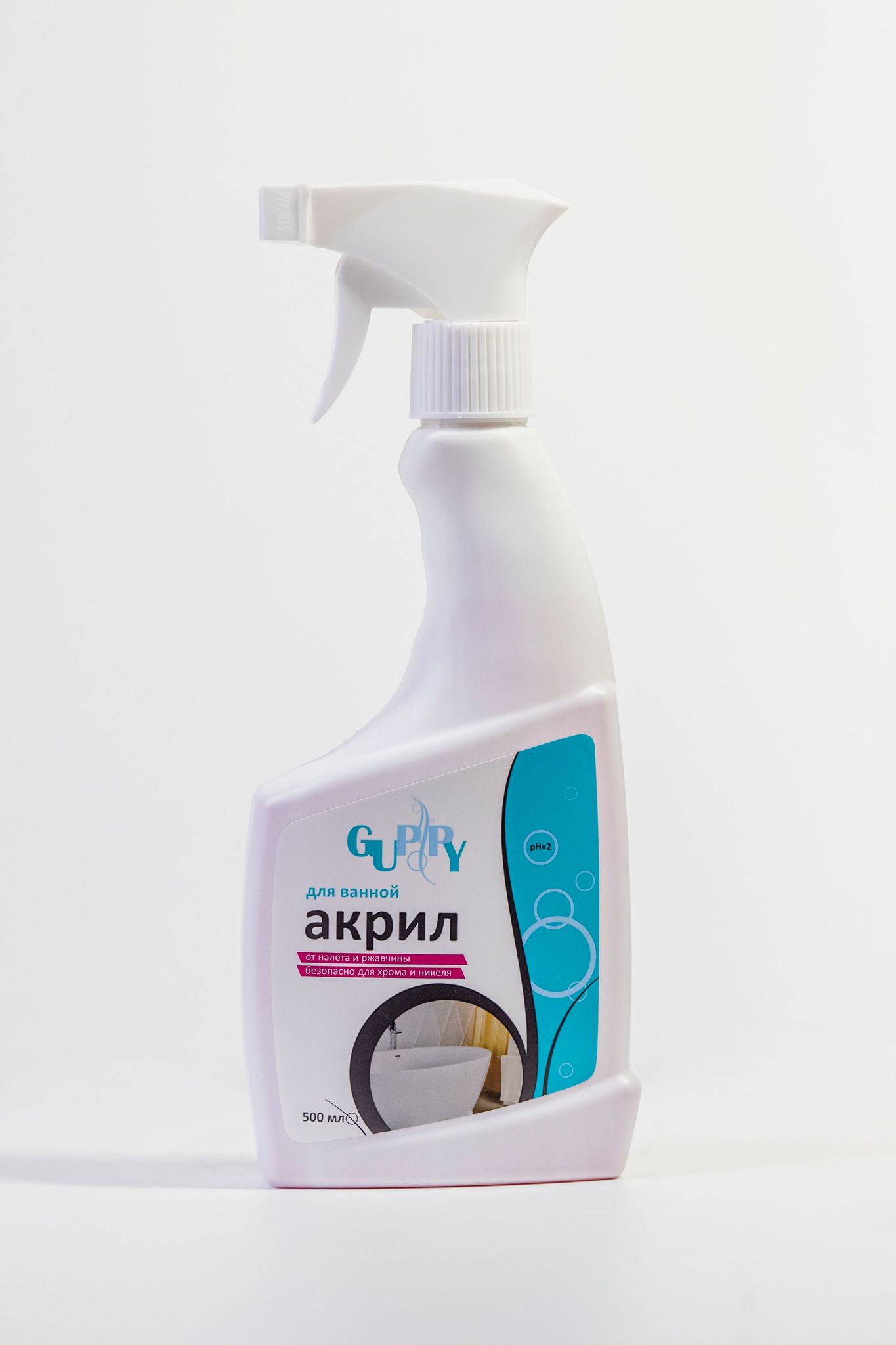 GUPPY Акрил для ванн,душевых кабин и сантехники,0,5л.