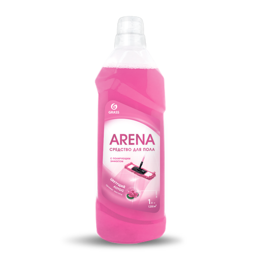 ARENA ср-во для пола 1л. цветущий лотос с полирующим эффектом (125185)