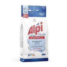 Ср-во моющее порошкообразное "Alpi Expert White" 10кг.,для белого белья (126021)