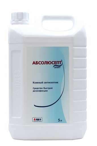 Антисептик кожный 5л.,"АБСОЛЮСЕПТ ЭЛИТ",65% изопропилового спирта (03877)