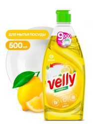 Velly ср-во для мытья посуды,500мл. Лимон (125426)
