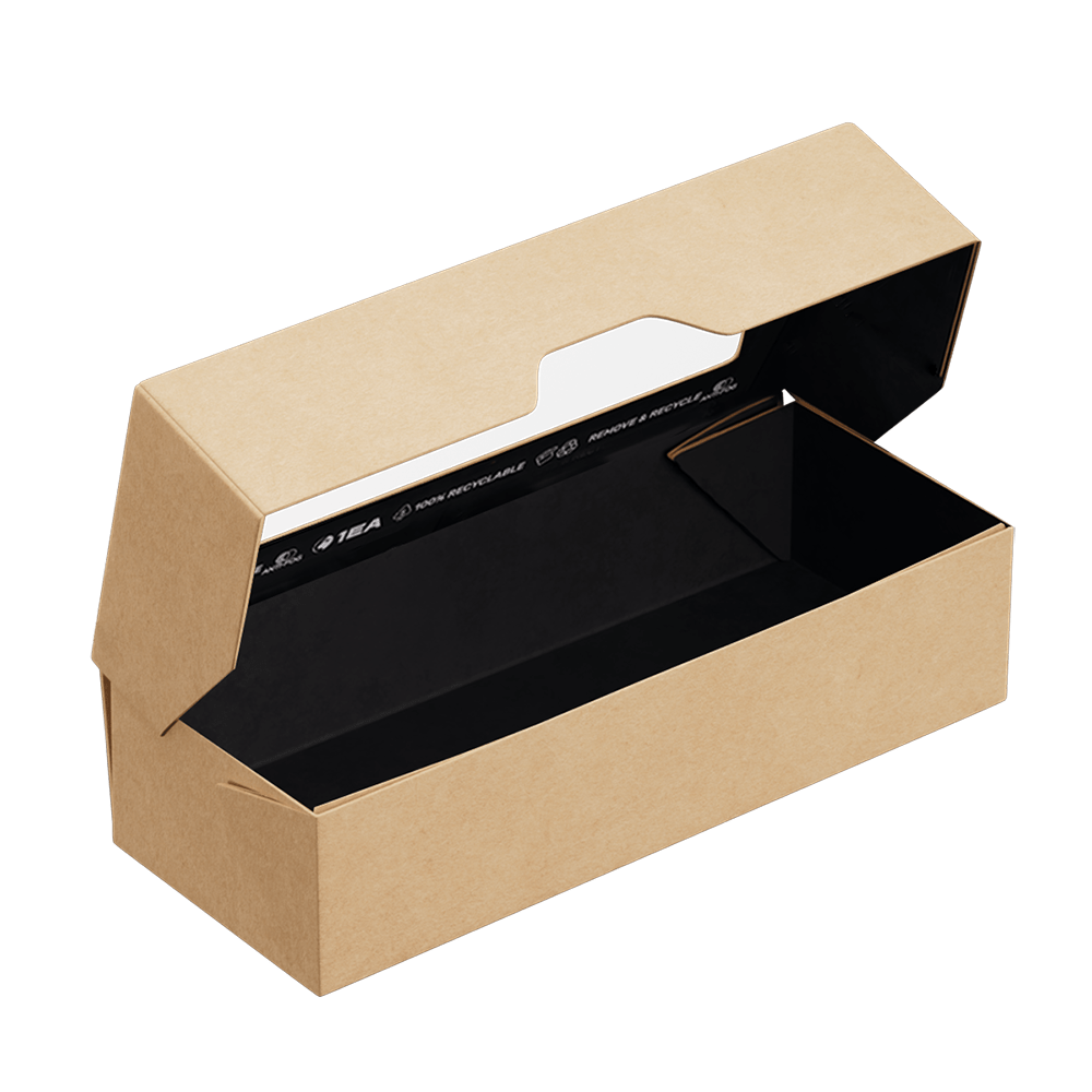 Контейнер картонный OneBox 500//bBLACK  (арт.OB500/bBL)  350/25
