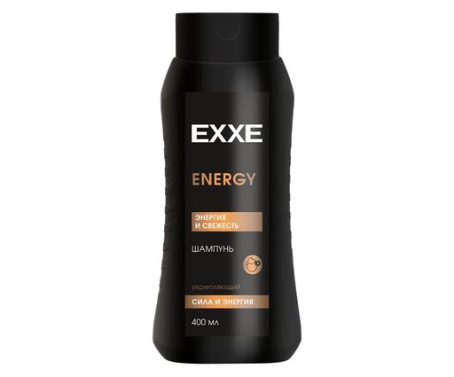 EХХE MEN шампунь укрепляющий 400мл., "Сила и Энергия" ENERGY *12