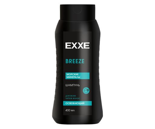 EХХE MEN шампунь 400мл.,"Морские минералы" BREEZE *12