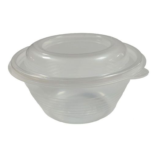 Миска ПР-МС-0,500 прозрачная.+ крышка *480