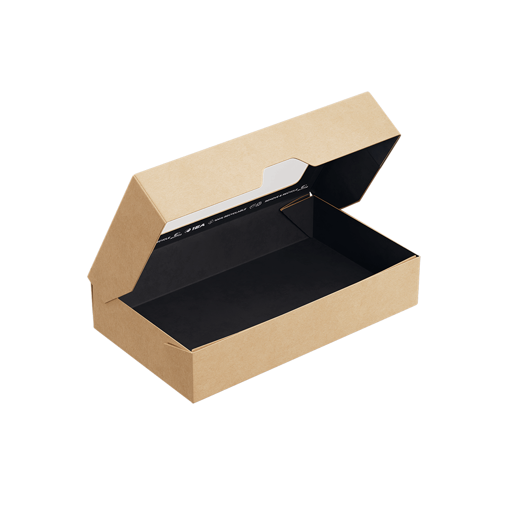 Контейнер картонный OneBox 1000//bBLACK  (арт.OB1000/bBL)  250/25