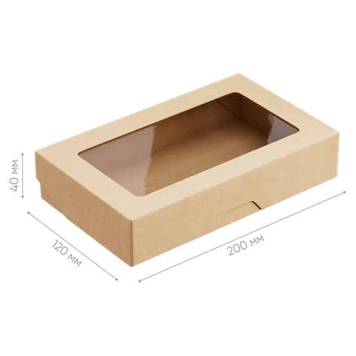 Контейнер картонный OneBox 1000/b (арт.OB1000/b)  250/25